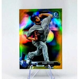 2017 Bowman Chrome - Danny Duffy #94 Gold Refractor /50